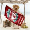 Liverpool FC Logo Personalisierter Name Strandtuch Superweiches Mikrofaser Schnelltrocknendes Gewebe