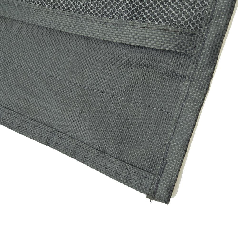 Pockets Hanging Bag Socks Bra Underwear Rack Hanger Clear Mesh Oxford Cloth Double Sided Hanging Bag Storage Organizer Bag