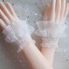 Fake Sleeves Autumn Winter Wild Sweater Decorative Sleeves Lace Sleeves Wrist Fake Cuff for Gilrs Women