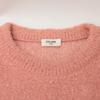 Celine ×Scott Reeder 22 Stainless Steel 2A23W526Q Bright Pink Artist-Brushed Oversized Knit Pullover Tops M pinkUsed