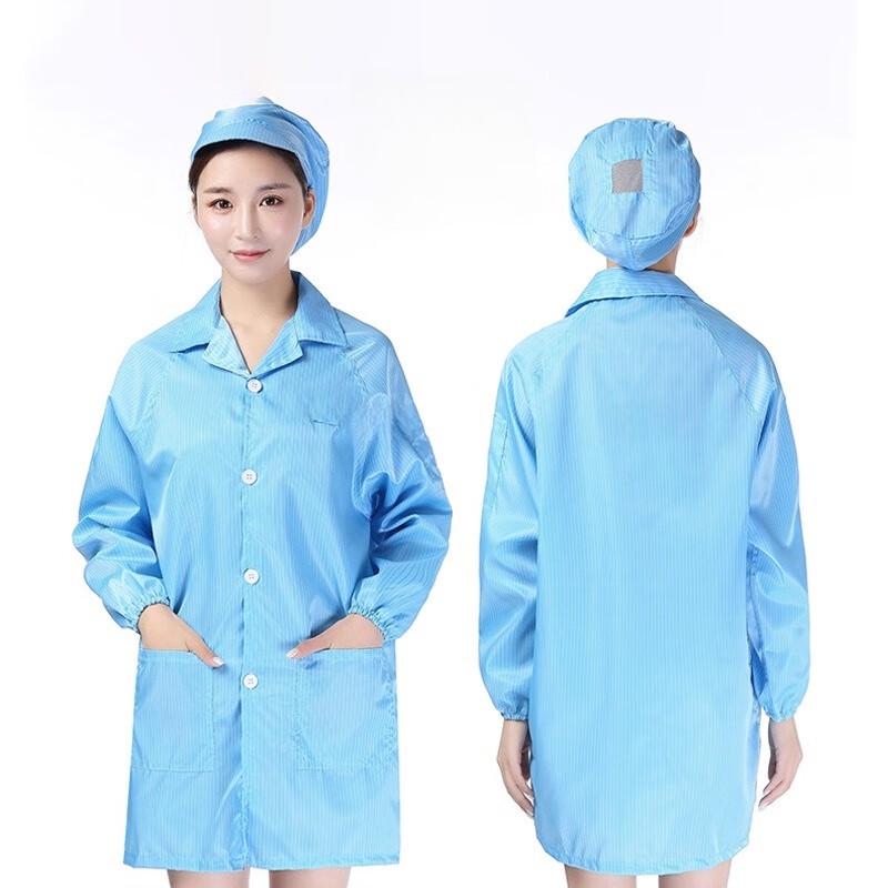 Lilang Anti-static Cleanroom Lab Coat