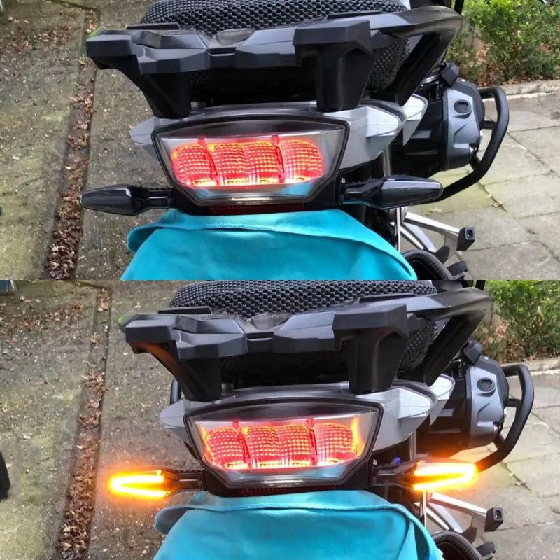 For BMW F900XR F900R F750GS F850GS/ADV S1000RR S1000R LED Turn Signal Light Motorcycle Front/Rear Flasher F 900 R XR 1000 R