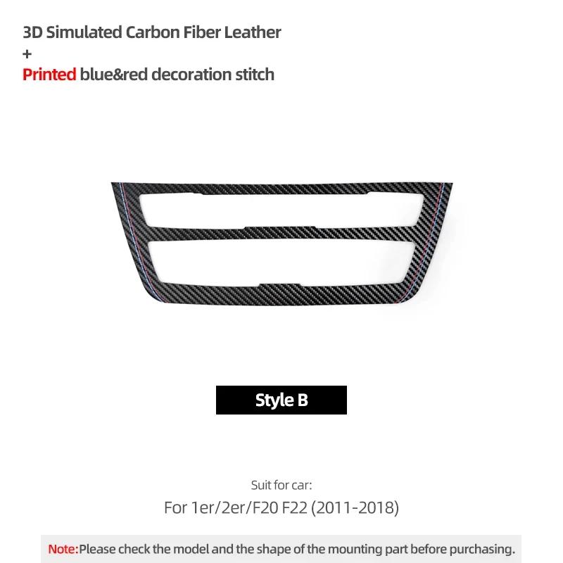 

Betterhumz For BMW F20 F22 M235i 228i 220i 218i 2011-2018 Car Air Conditioner CD Panel Cover Italy Suede Trim Tuning Accessories PVC style B