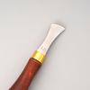 4 Pcs 1.0/1.5/2.0/2.5mm Leather Edges Creaser Leather Edges Tool Leather Edges Crafting Tool with Handle for Craft