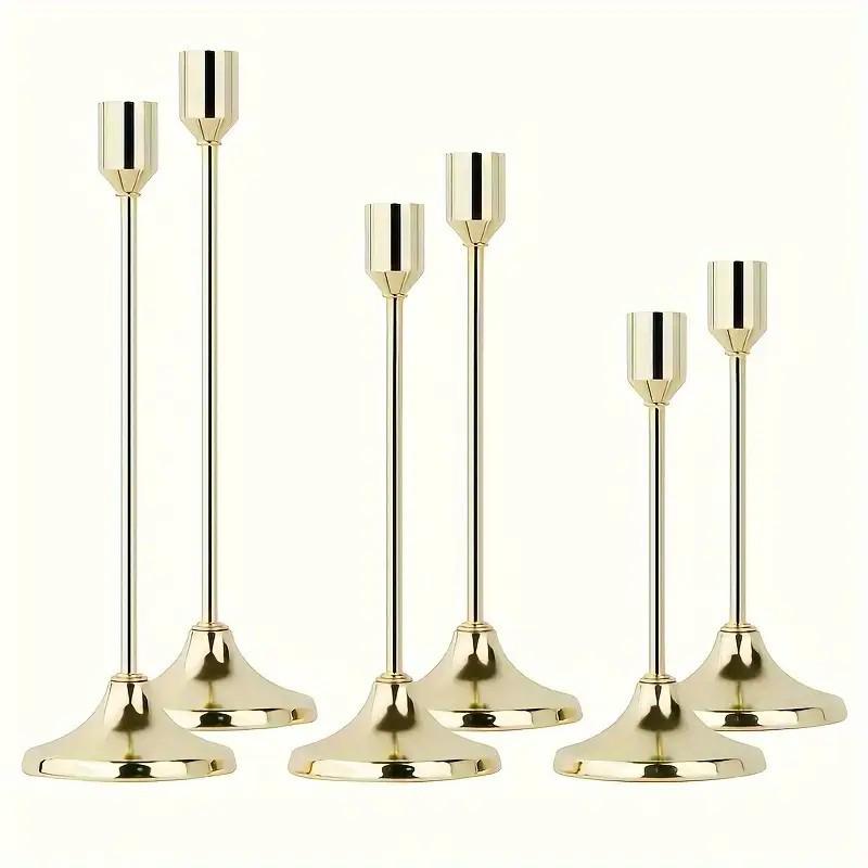 European Style Candle Holder for Weddings & Banquets - Perfect for Candlelit Dinner Decor