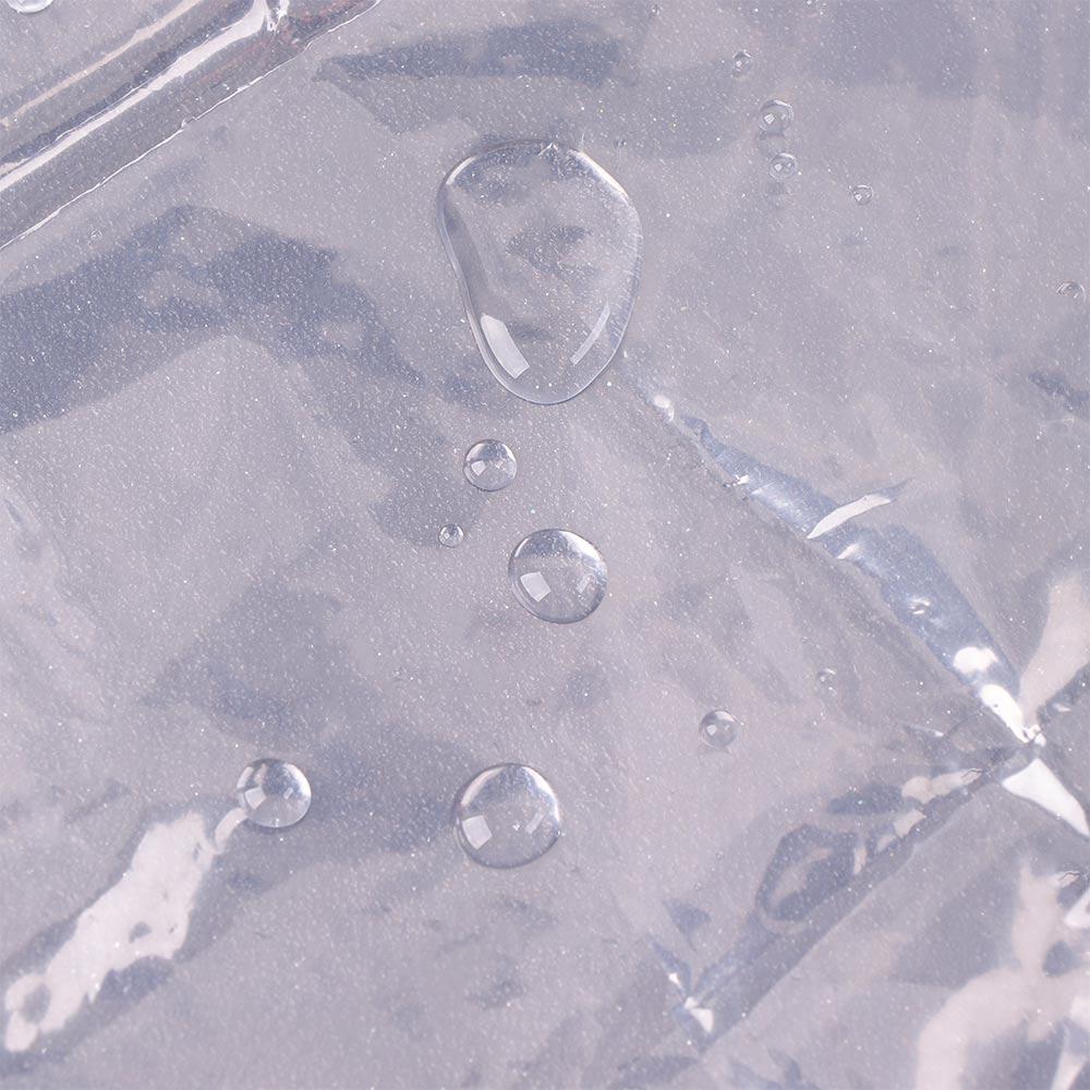 Plastic Wind Transparent Cap Bonnet Hat Hood Hair