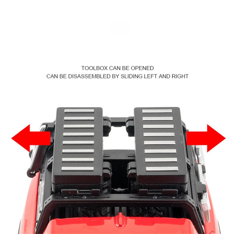 1/32 Scale DODGE Mammoth 1000 TRX Alloy Pickup Car Model Diecast Metal Off-road Vehicle Model Sound and Light Simulation Kids Toy Gift