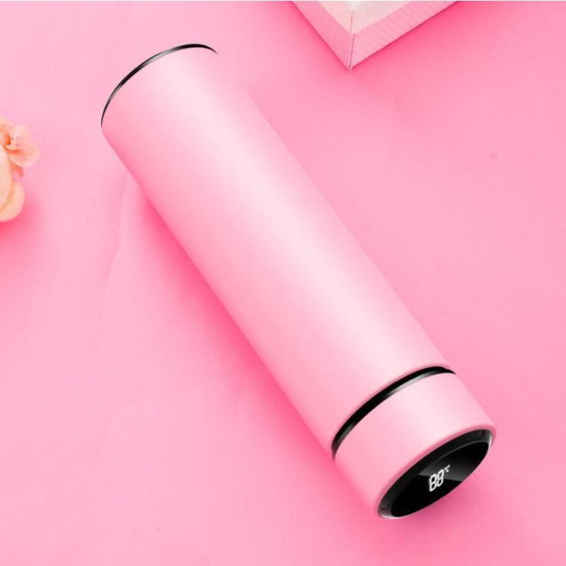 Double-layer Stainless Steel LED Temperature Display Smart Water Bottle with Accurate Readings