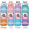 Gabby's 750ml Dollhouse Gabby Carlita DJ Catnip Mercat Gradient Plastic Straw Cup Pandy Paws Cakey Cat Mama Cat Drinking Bottle