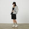 MLB Chunky Liner Crocodile Pattern Versatile Low-Top Sneakers Unisex sneakers White 3ASXCLX4N-50WHS
