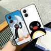 Cartoon P-Pingu Penguin Soft Phone Case for Xiaomi Poco X5 X6 X7 X8 Pro Max X3 F7 F8 Ultra M8 M7 M6 M5 Redmi 15 15C 14C 13C 12C