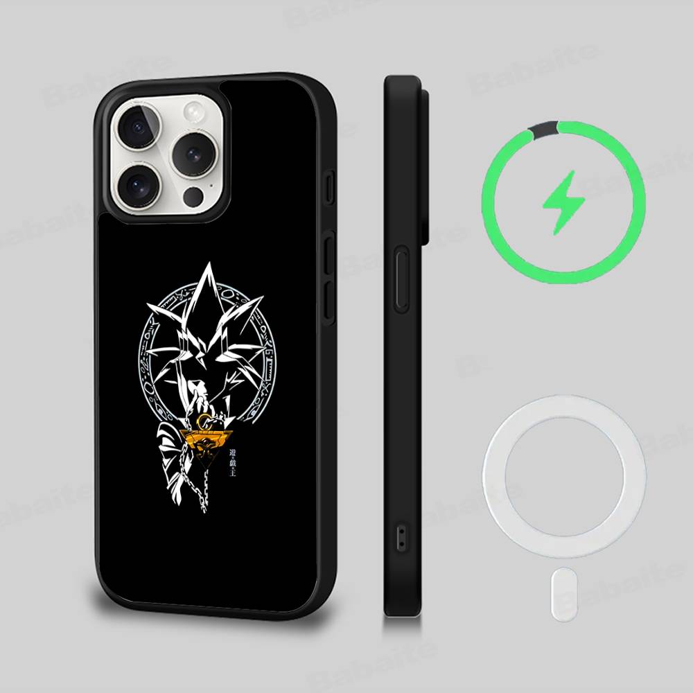 Anime Yu-Gi-Oh! For Magsafe Magnetic Phone Case For IPhone 17 16 Pro Max 15 Plus 14 13 12 11 Cover