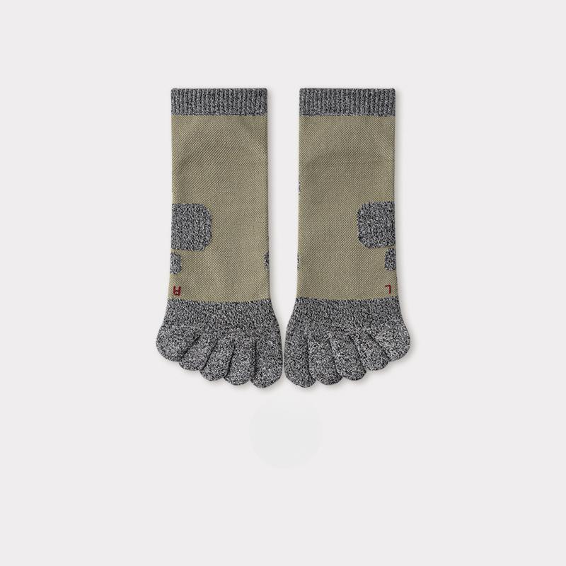 Terry Socks Men's Five Fingers Socks Towel Bottom Cotton Non-slip Anti-pilling Mesh Sweat Breathable Anti-odour Spring Socks