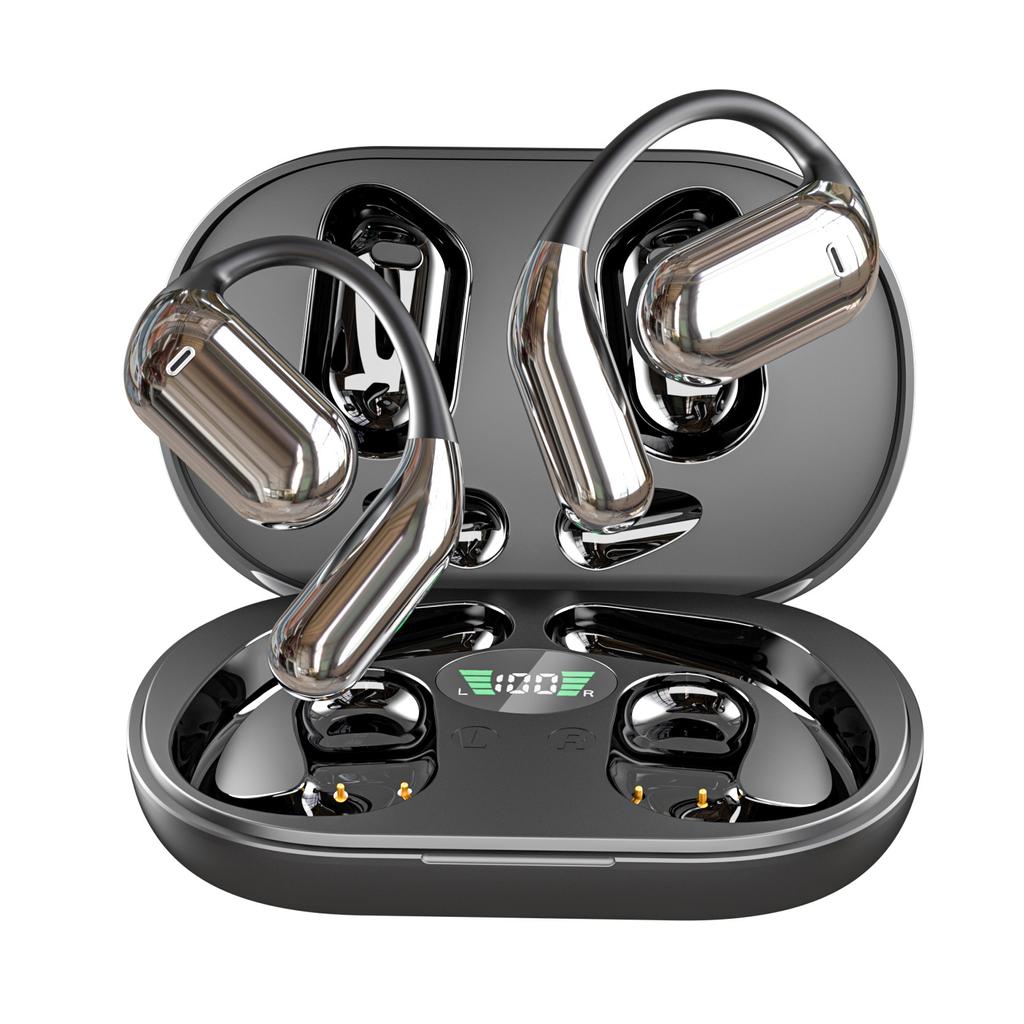 OWS Earless Bluetooth Headphones Wireless Ultra-long Life Noise-cancelling Earphone Sports Music Headphones