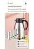 Stainless Steel Large Capacity Vacuum Insulated Hot Water Bottle with Steel Lid