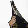 Women's Printed Slimming Casual Spaghetti Strap Dress