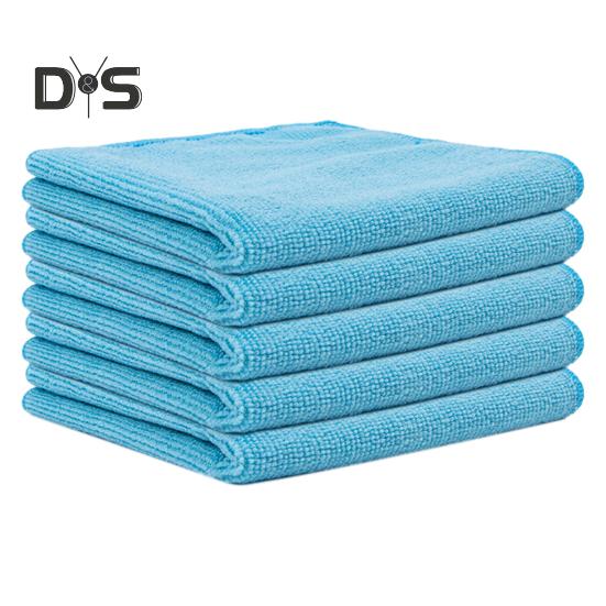 

5 шт. 30x30 см большой набор кухонных полотенец из микрофибры для чистки одежды для удаления масляных пятен с высокой впитывающей способностью, многоразовые кухонные полотенца 30*30cm небесно-голубой