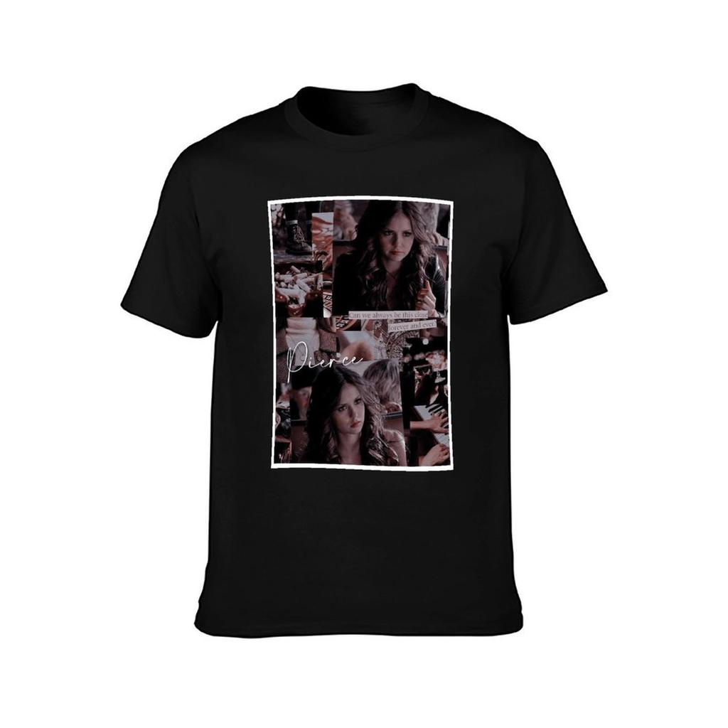 Katherine Pierce TVD Collage Shirt Unisex Style T-Shirt Tee Tshirt BlackOne Size