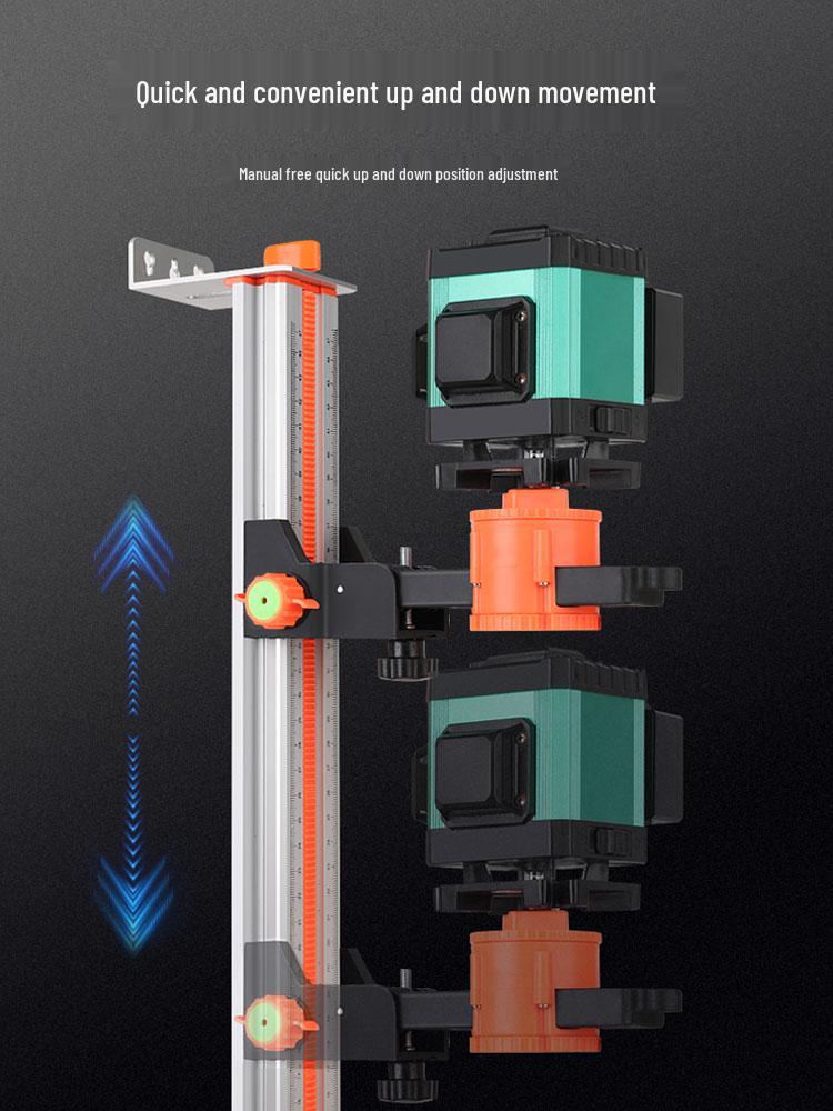 Wall-Mounted Spirit Level Infrared Lift Support Bracket