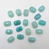 Natural Aqua Chalcedony Cushion Cabochon Loose Gemstone 8 Pcs 13*18 MM 100 CT For Jewelry Making
