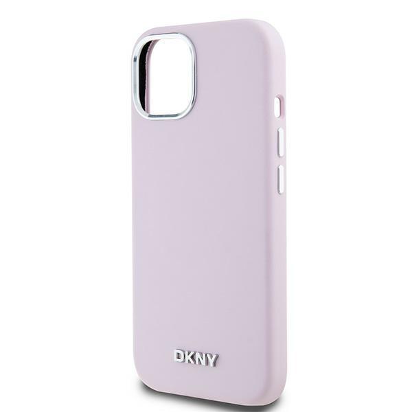 Dkny Dkhmp15Msmchlp Iphone 15 Plus / 14Plus 6.7 Różowy/Pink Hardcase Liquid Silicone Small Metal Logo Magsafe