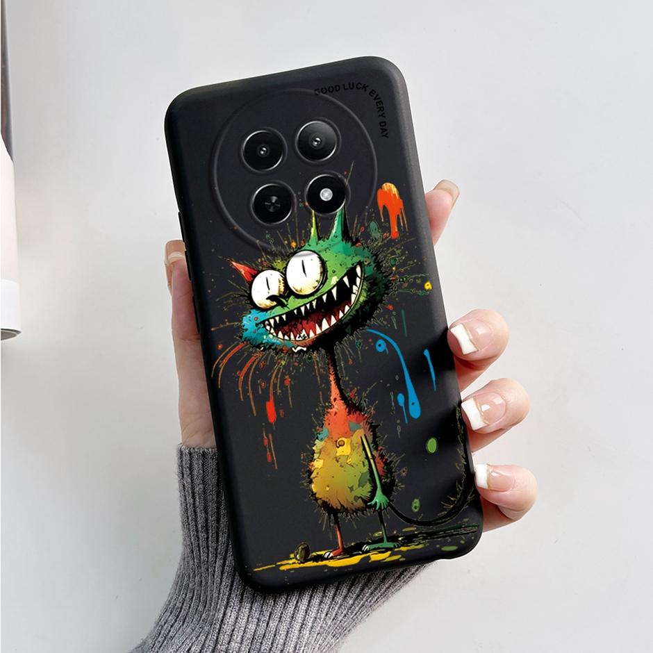 Coques Fundas Soft Silicone Shell For OPPO Realme 12 5G Protection Back Coques Mobile Phone Shell For Realme 12x 5G Back Cases