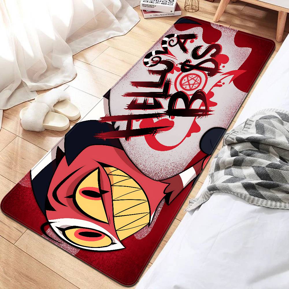 H-Helluva Boss Blitzo Cartoon Floor Carpet Nordic Style Home Doormat Bathroom-Toilet Mats Bedroom Hotel Decor Mat