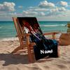 Custom Name Ultra-Soft Beach Towel with Resident Evil Theme,Ideal for Pool - Camping, Diving - Perfect Travel Essential, Vibrant Beach Towel.