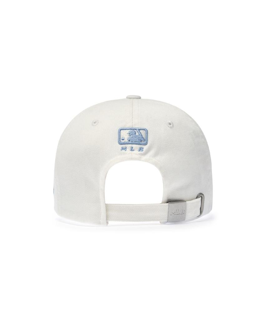 Emelbi Signature Unstructured Ball Cap Ny (Ivory)