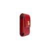 Gucci Marmont Gold Label Logo Leather Charm Key Case Wallet Women's Red