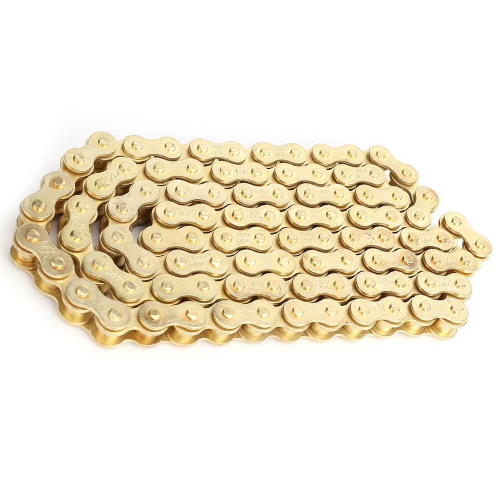 Motorcycle 96 Links 420 Drive Chain for 50 110 125cc PIT Quad Dirt Bikes Kart