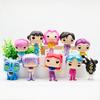 10pcs/set Cute Kpop Demon Hunters Figurine Series Protagonist Group Magpie Model Anime Game Doll Model Home Decoration