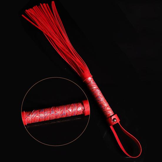 Faux Leather Pimp Whip Racing Riding Crop Party Flogger Soft Spanking Tool Discreet Adult Toy for Couples' Roleplay Exploration