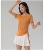 2026 Summer Lyocell Off-Shoulder Slimming Short-Sleeve Women's T-Shirt - Elegant & Versatile