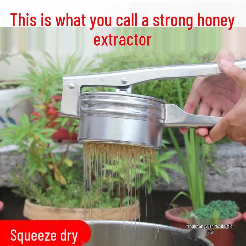 304 Stainless Steel Manual Honey & Wax Press Extractor Juicer