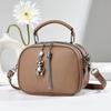 Women's Casual Handbag Top-Handle Bags PU Leather Lady Crossbody Shoulder Bag Female Mobile Phone Bag
