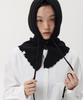 Ohesio Lace Knit Balaclava, Black