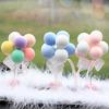 Colorful Macaron Heart Car Ornaments & Cake Accessories