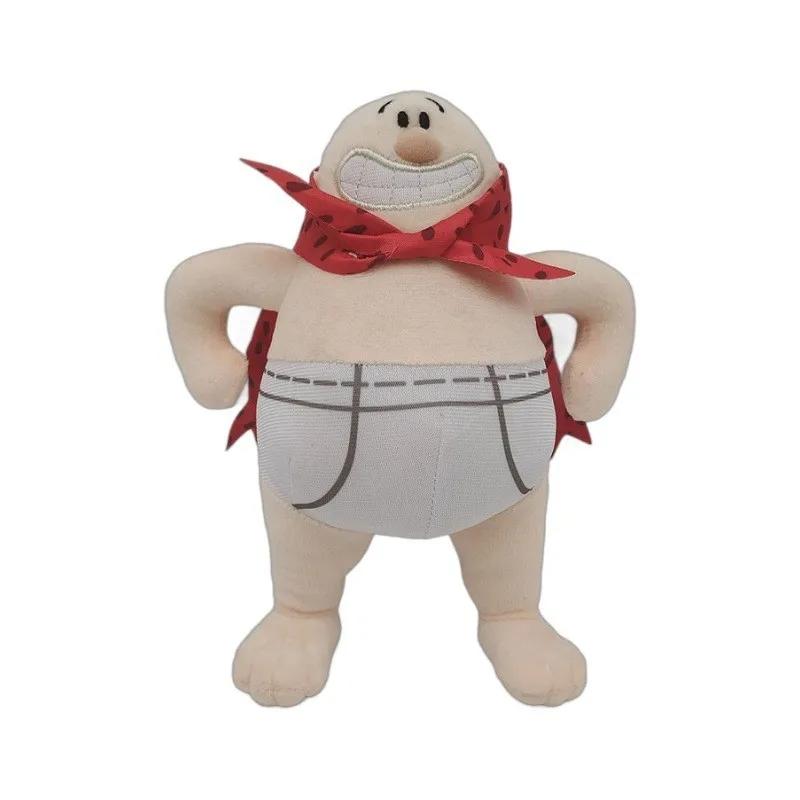 

22cm Captain Underpants Plush Toy Adorable Anime Underpants Gentle Plushies Stuffed Peluche Toy designed for Girls Boys Birth Date Xmas Present