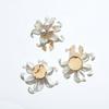 Gifts Starfish Flower Flower Cufflinks Beads DIY Button Cover Sewing Accessories Pearl Decorative Buttons Evening Wear