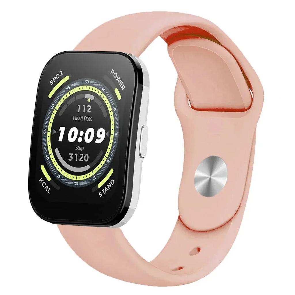 20/22mm Watch Band For Amazfit GTS 4-2 Mini/GTR 4/3/2 /Pro/stratos Sport Silicone Bracelet Correa Amazfit Bip 5-bip 3 Pro Strap