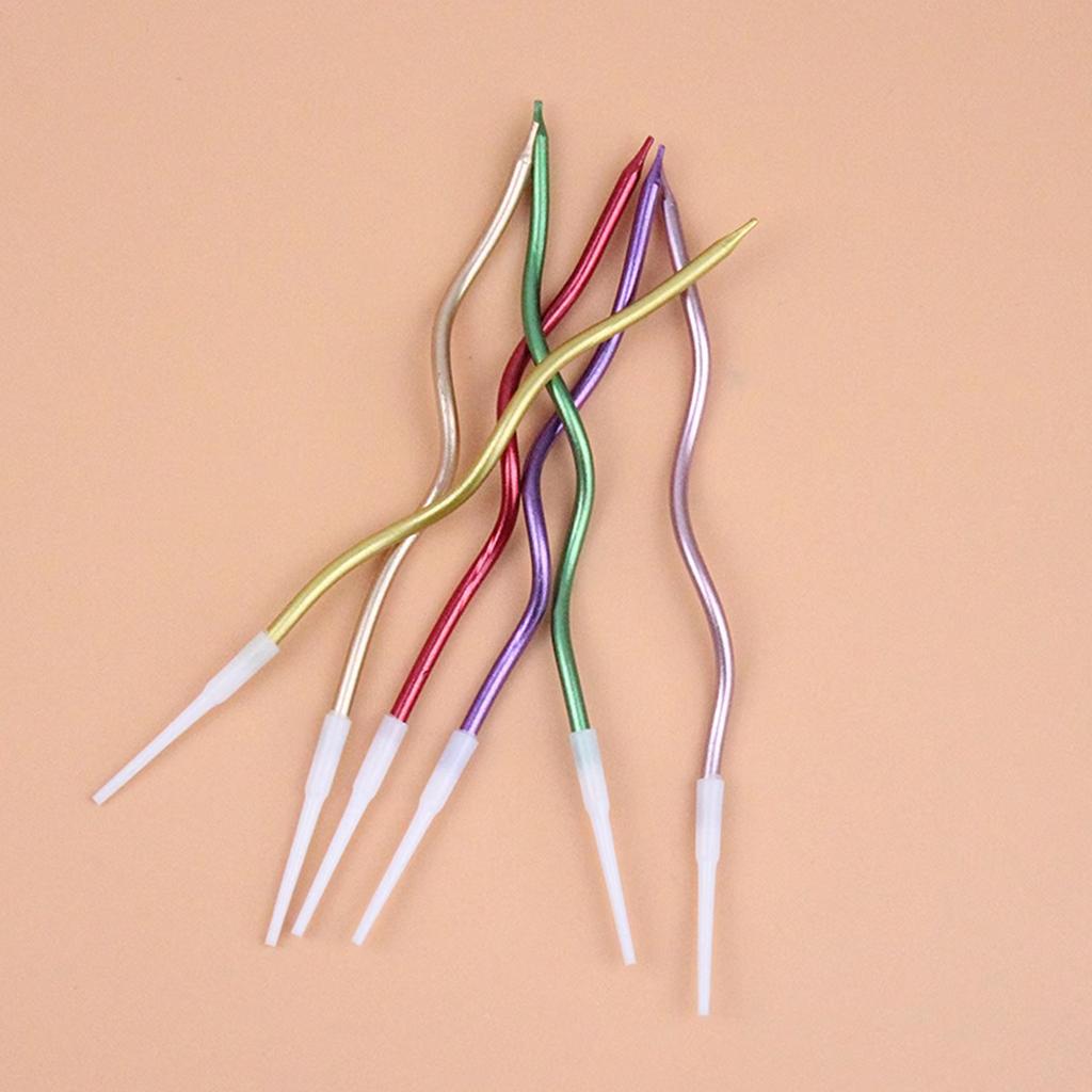 Spiral Cake Candles Birthday Parties And Cake Decorations Candles Birthday Baby Curved Cake Candles