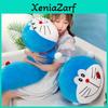 Ultraweiches Doraemon Plüschtier Kuschelkissen zum Schlafen Dehnbar und Bequem