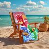 1pc PJ Marks2 Beach Towel, Comfortable and Thick, and Swimming/Bath/Picnic/Camping Towel, Suitable for Seaside Beaches