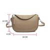 TOGO Kopfschicht Rindsleder Satteltasche Temperament Damen Kleine Handtasche Echtes Leder Schulter Crossbody Phe Tasche