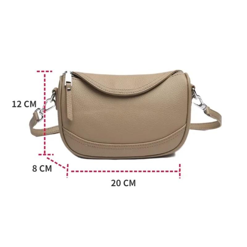 TOGO Kopfschicht Rindsleder Satteltasche Temperament Damen Kleine Handtasche Echtes Leder Schulter Crossbody Phe Tasche