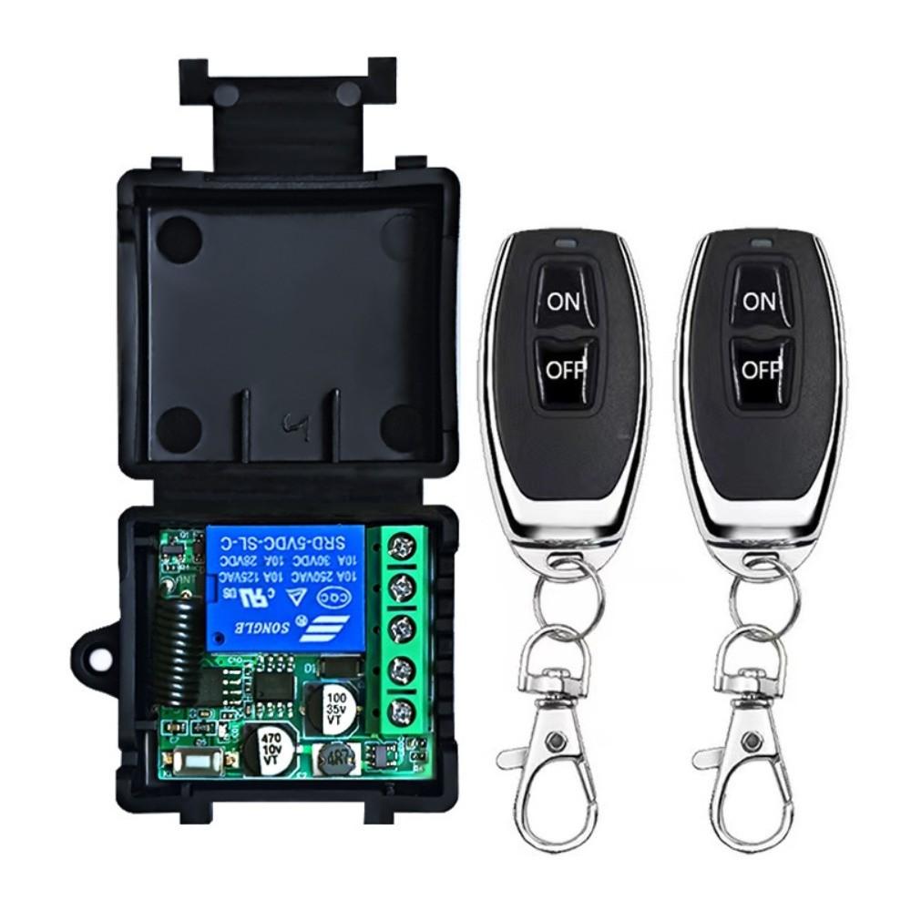 Wide Voltage RF433Mhz Wireless Asking Code DC 12V Relay Electromagnetic Lock Home Improvement