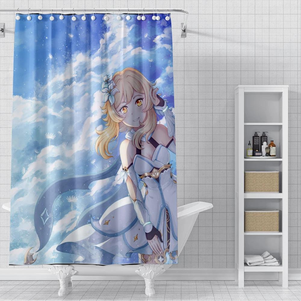 Tende da Doccia per Casa per Bagno Animali Paesaggio Tessuto Impermeabile Tende da Bagno Tenda da Doccia Moderna 180X200 240X200