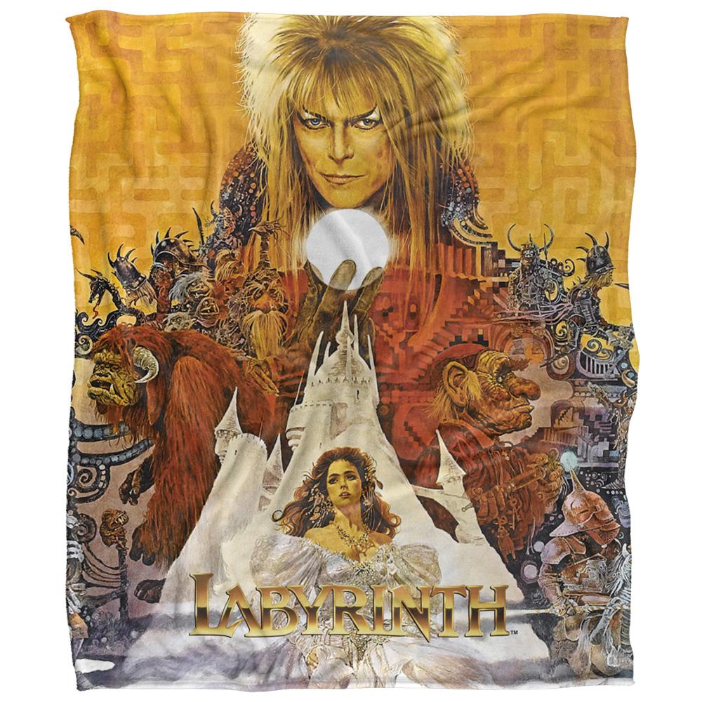 Labyrinth Crystal Ball Silky Supersoft Blanket