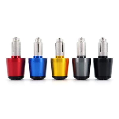1 Pair Motorcycle Handlebar Grips Ends Aluminum Handle Bar Plugs Universal for Scooter Handlebar End Replacement